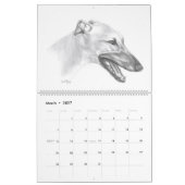 Greyhound 2021 Dog Art Calendar Kalender (Mar 2027)