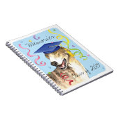 Greyhound Afstuderen Notitieboek (Rechterzijde)