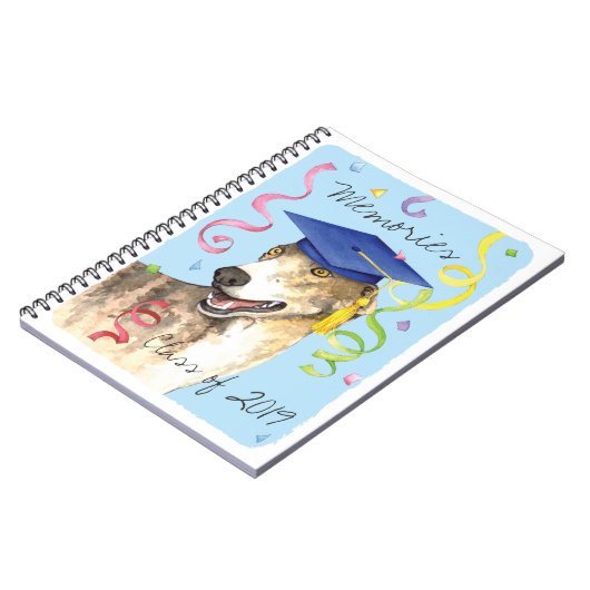 Greyhound Afstuderen Notitieboek (Linkerzijde)