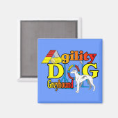 Greyhound_Agility Magneet (Voorkant / Achterkant)