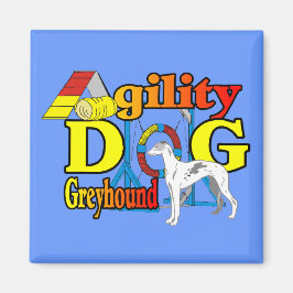 Greyhound_Agility Magneet