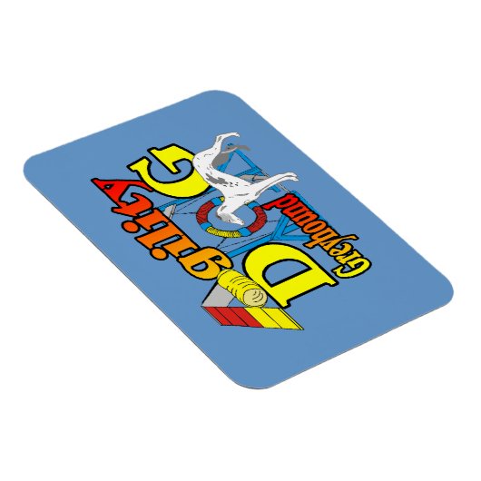 Greyhound Agility Magneet (Rechterzijde)