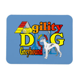 Greyhound Agility Magneet