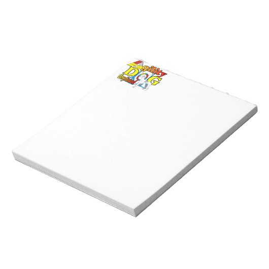 Greyhound Agility Notitieblok (Linkerzijde)