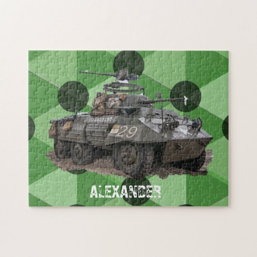 Greyhound APC Legpuzzel (Horizontaal)