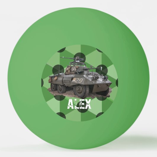 Greyhound APC Pingpongbal (Voorkant)