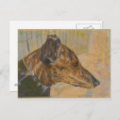 Greyhound art briefkaart (Voorkant / Achterkant)