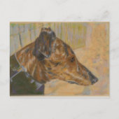 Greyhound art briefkaart (Voorkant)