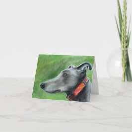 Greyhound art card (a53) kaart