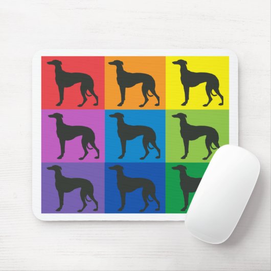 Greyhound Art Mousepad Muismat (Met muis)