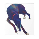 Greyhound Art Notitieblok (Voorkant)