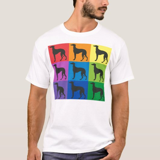 Greyhound Art T-Shirt (Voorkant)