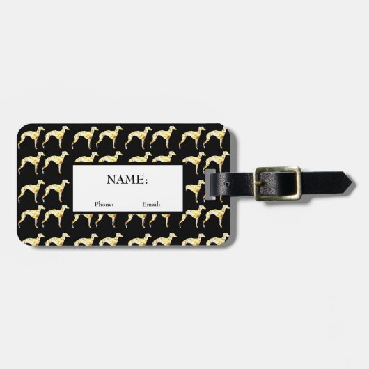 Greyhound Bagagelabel (Voorkant horizontaal)