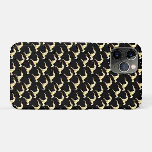 GREYHOUND BLING Case-Mate iPhone CASE (Achterkant (horizontaal))