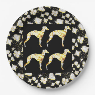 GREYHOUND BLING PAPIEREN BORDJE