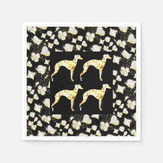 GREYHOUND BLING SERVET (Voorkant)