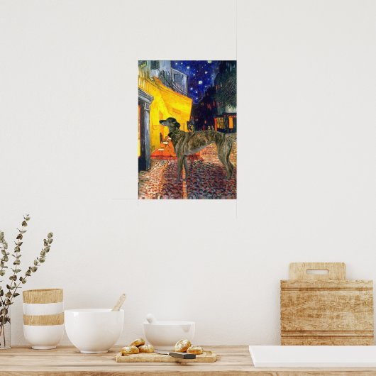Greyhound (br8) - Terrace Cafe Poster (Keuken)