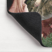 Greyhound (br) - Zittende engel Muismat (Hoek)