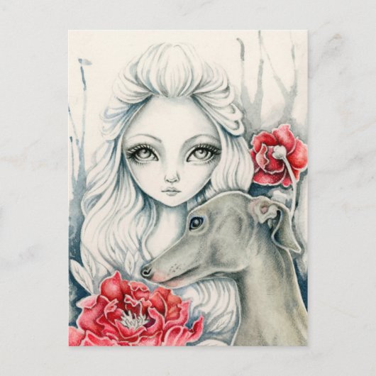 Greyhound - Briefkaart (Voorkant)