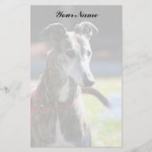 Greyhound briefpapier (Voorkant)