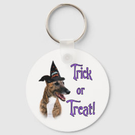 Greyhound (brindle) Trick Sleutelhanger