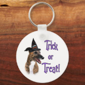 Greyhound (brindle) Trick Sleutelhanger (Voorkant)