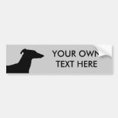 Greyhound Bumpersticker (Voorkant)