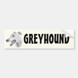 Greyhound Bumpersticker