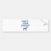 Greyhound Bumpersticker (Voorkant)