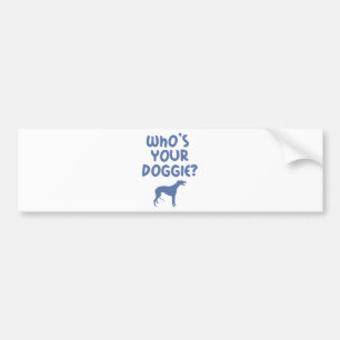 Greyhound Bumpersticker