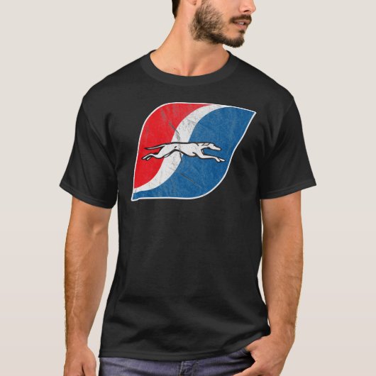 Greyhound  Bus Line T-shirt (Voorkant)