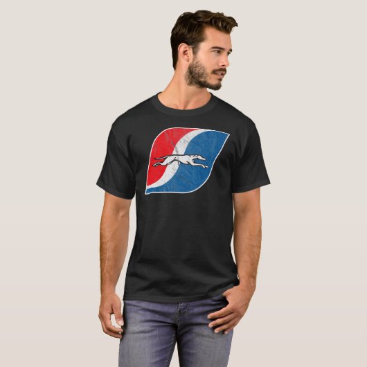 Greyhound Bus Line T-shirt (Voorkant volledig)