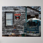 Greyhound Bus Stop Poster (Voorkant)