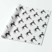 Greyhound Cadeaupapier (Uitgerold)