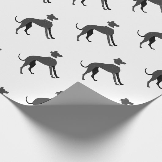 Greyhound Cadeaupapier (Hoek)
