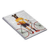 Greyhound Cyclist Notitieboek (Rechterzijde)