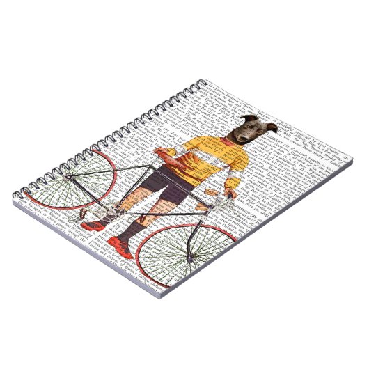 Greyhound Cyclist Notitieboek (Linkerzijde)