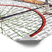 Greyhound Cyclist Poster (Hoek)