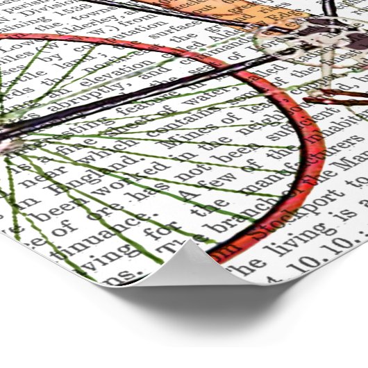 Greyhound Cyclist Poster (Hoek)