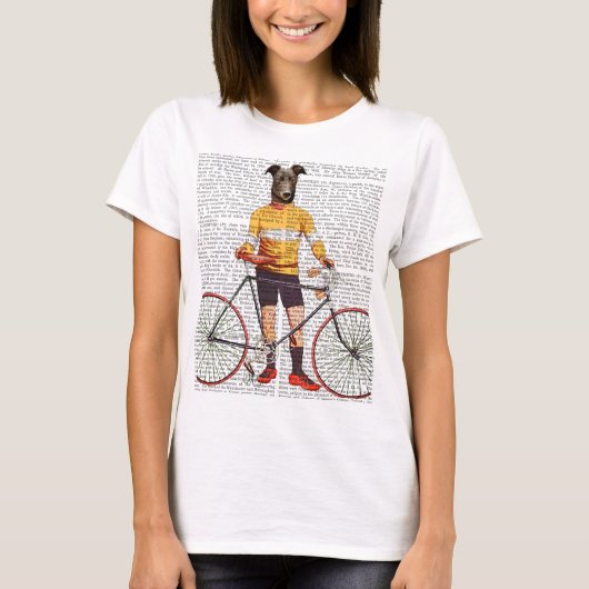 Greyhound Cyclist T-shirt (Voorkant)