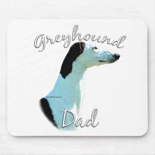 Greyhound Dad 2 Muismat (Voorkant)
