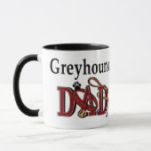 Greyhound Dad Gifts Mok (Links)