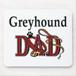 Greyhound Dad Gifts Muismat