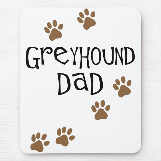 Greyhound Dad Muismat (Voorkant)