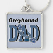 Greyhound DAD Sleutelhanger (Voorkant)