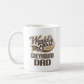Greyhound Dad (Werlds Best) Koffiemok (Links)