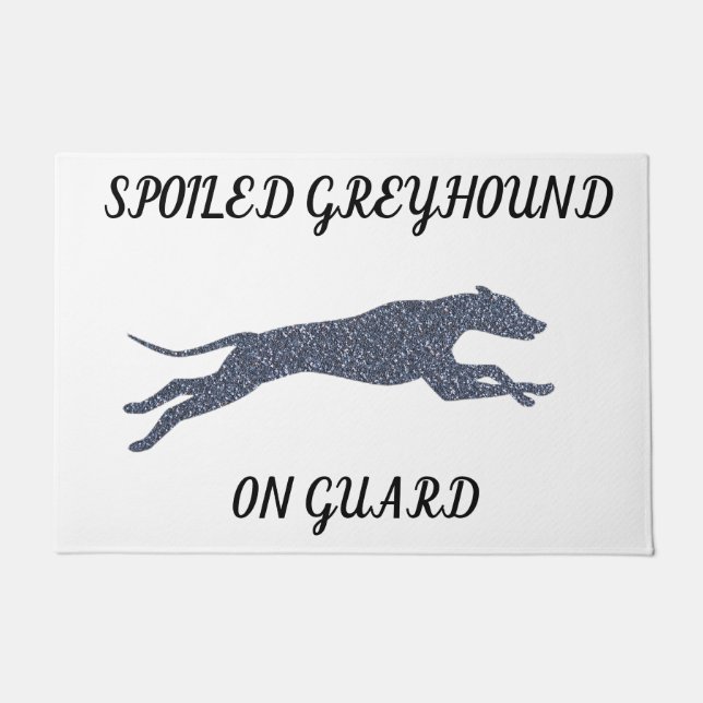 GREYHOUND DEURMAT (Voorkant)