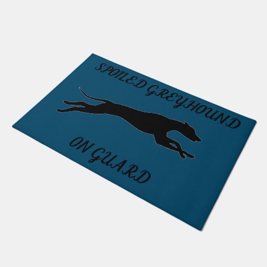 GREYHOUND DEURMAT! DEURMAT (Schuin)