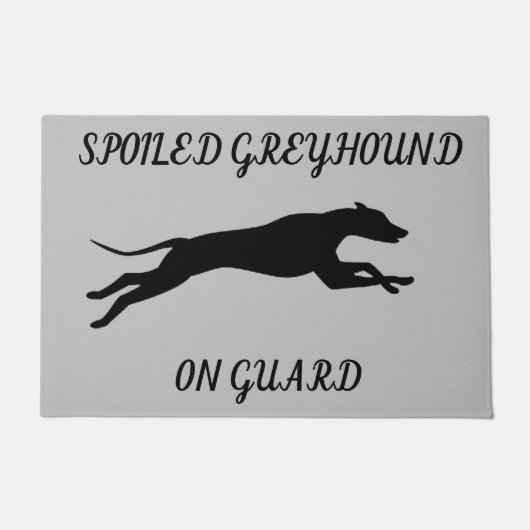 GREYHOUND DEURMAT! DEURMAT (Voorkant)