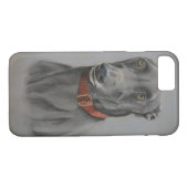 Greyhound Dog Art Phone Case (Achterkant (Horizontaal))